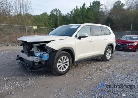 2024 Toyota Grand Highlander Xle из США, поврежденный, VIN 5TDAAAA55RS016240